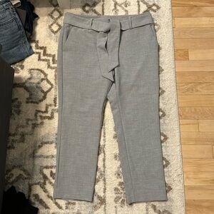 LOFT Marisa gray ankle pants size 10 petite
